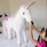 Unicorn Lifelike Plush Stuffed Animal I6