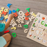 Upper & Lower Case Alphabet Puzzle E3