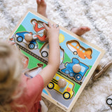 Vehicles Jumbo Knob Puzzle - 8 pieces G4