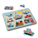 Vehicles Sound Puzzle - 8 Pieces F4