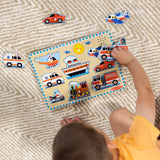 Vehicles Sound Puzzle - 8 Pieces F4