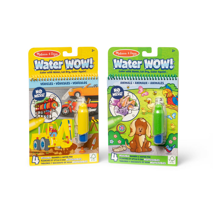 Water WOW! 2-Pack – Animals, Vehicles F9