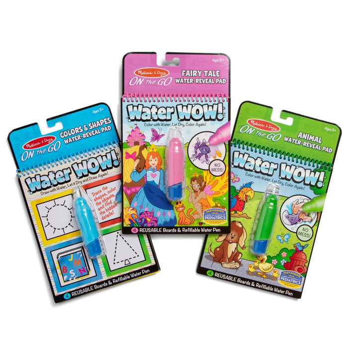 Water Wow!® 3-Pack: Colors & Shapes, Fairy Tales, Animals V6