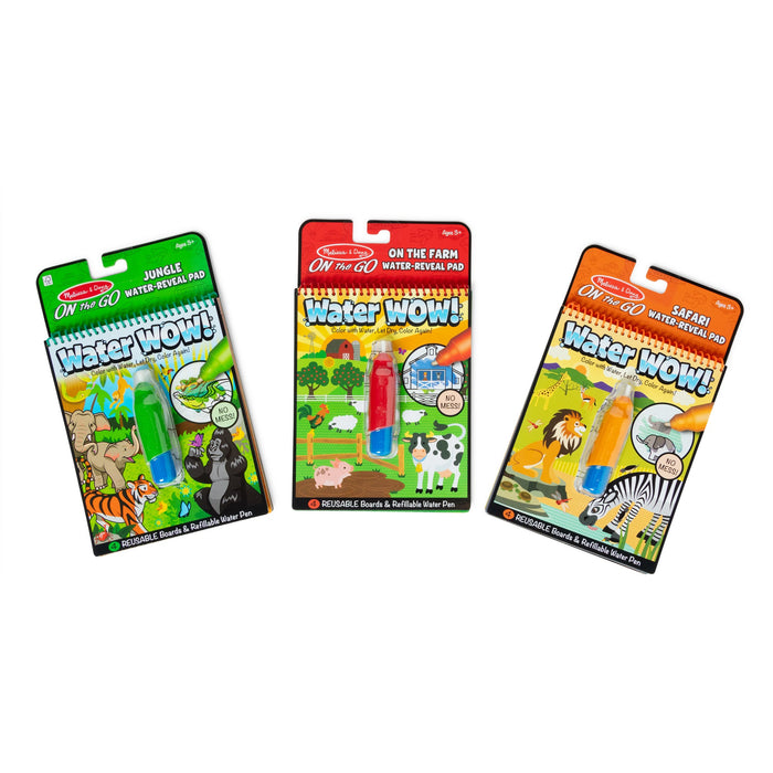 Water Wow! 3-Pack: Jungle, Safari, Farm U8
