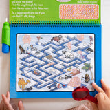 Water Wow! Animal Antics Deluxe Water-Reveal Pad - On the Go Travel Activity W2