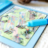 Water Wow! Deluxe Water-Reveal Pad - Around Town B3