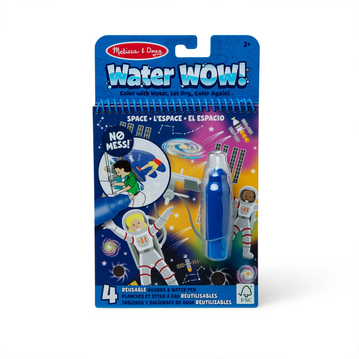 Water Wow! Space Water-Reveal Pad – On the Go Travel Activity B9