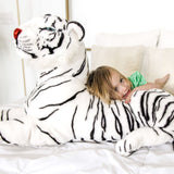 White Tiger Giant Stuffed Animal O2