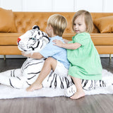 White Tiger Giant Stuffed Animal O2