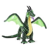 Winged Dragon Lifelike Plush Stuffed Animal X2