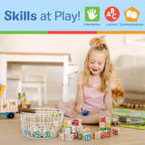 Wooden ABC/123 Blocks W9