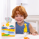 Wooden Animal Matching - Safari S4