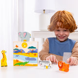 Wooden Animal Matching - Safari S4