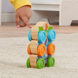 Wooden Animal Stacking Cars A1