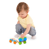 Wooden Animal Stacking Cars A1
