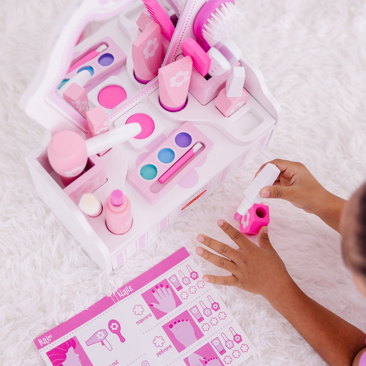 Wooden Beauty Salon Play Set S2