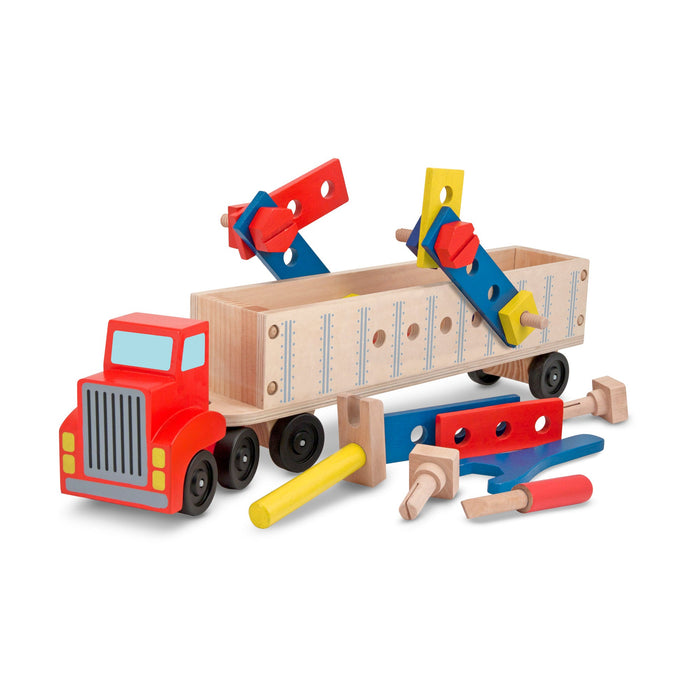 Wooden Big Rig Building Set O1