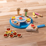 Wooden Birthday Cake Play Set H0