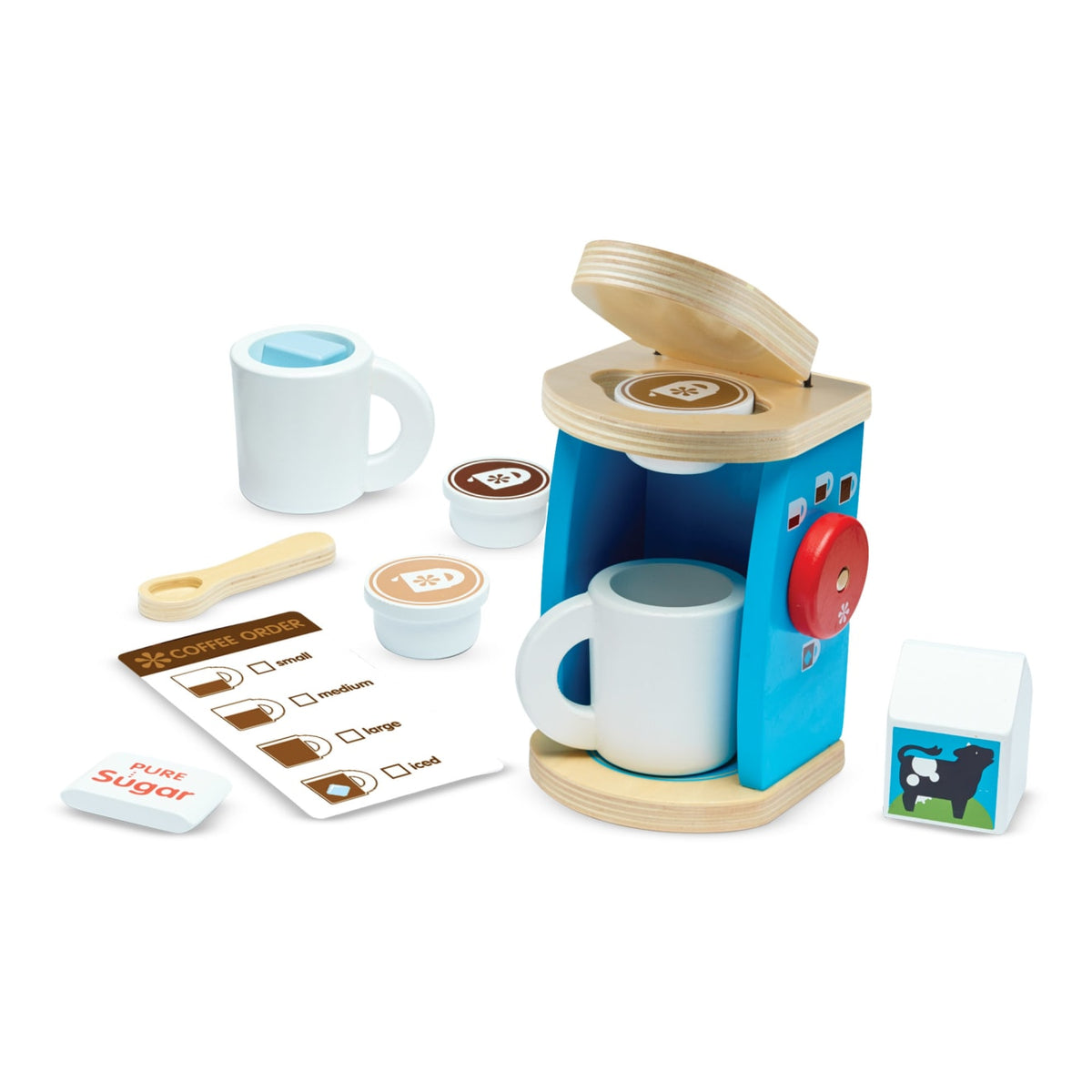 Wooden Brew & Serve Coffee Set J3