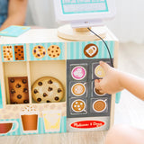 Wooden Cafe Barista Coffee Shop J7