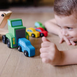 Wooden Car Carrier W2