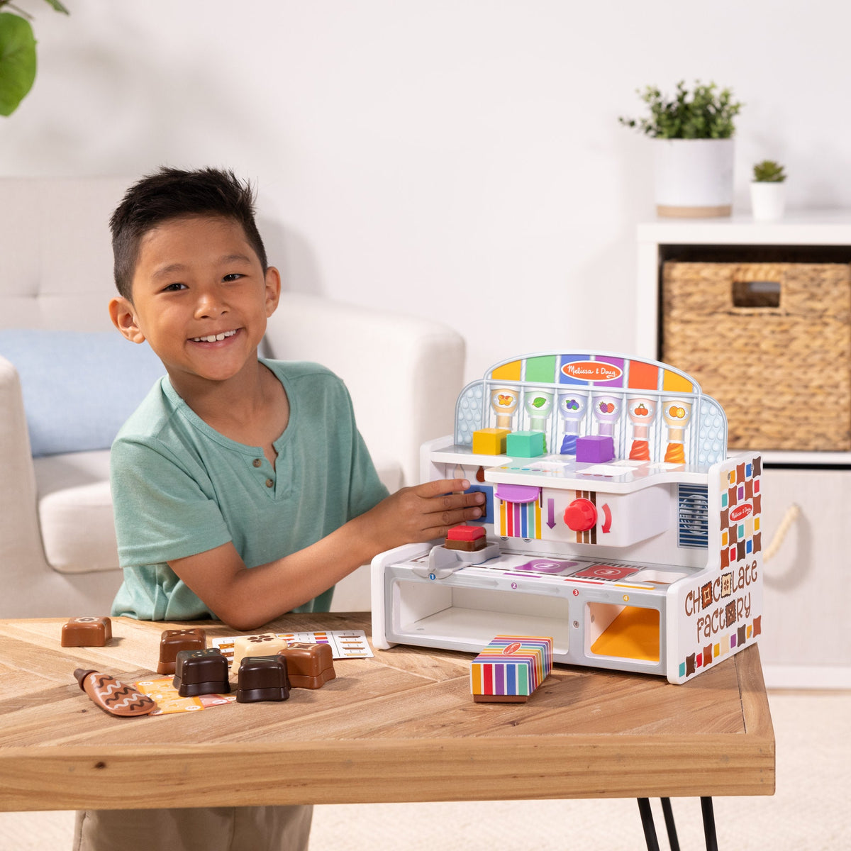 Wooden Chocolate Factory Play Set P5