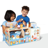 Wooden Cool Scoops Ice Creamery K5