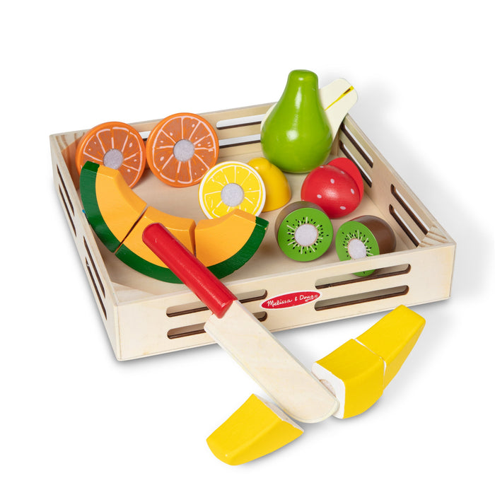 Wooden Cutting Fruit Play Food V9