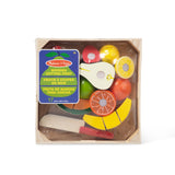 Wooden Cutting Fruit Play Food V9