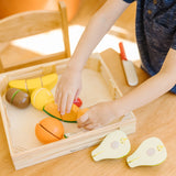 Wooden Cutting Fruit Play Food V9