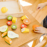 Wooden Cutting Fruit Play Food V9