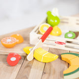 Wooden Cutting Fruit Play Food V9