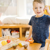 Wooden Cutting Fruit Play Food V9