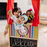 Wooden Deluxe Puppet Theater T4