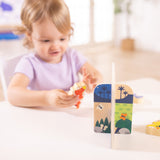 Wooden Dinosaurs Play Set K3