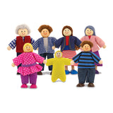 Wooden Doll Family A2