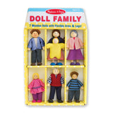 Wooden Doll Family A2
