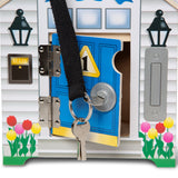Wooden Doorbell House C5