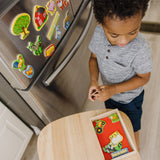 Wooden Farm Magnets X6