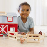 Wooden Fold & Go Barn F6