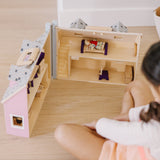 Wooden Fold & Go Dollhouse M4