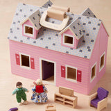 Wooden Fold & Go Dollhouse M4