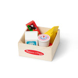Wooden Food Groups Play Set – Dairy W9