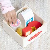 Wooden Food Groups Play Set – Dairy W9