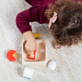 Wooden Food Groups Play Set – Dairy W9