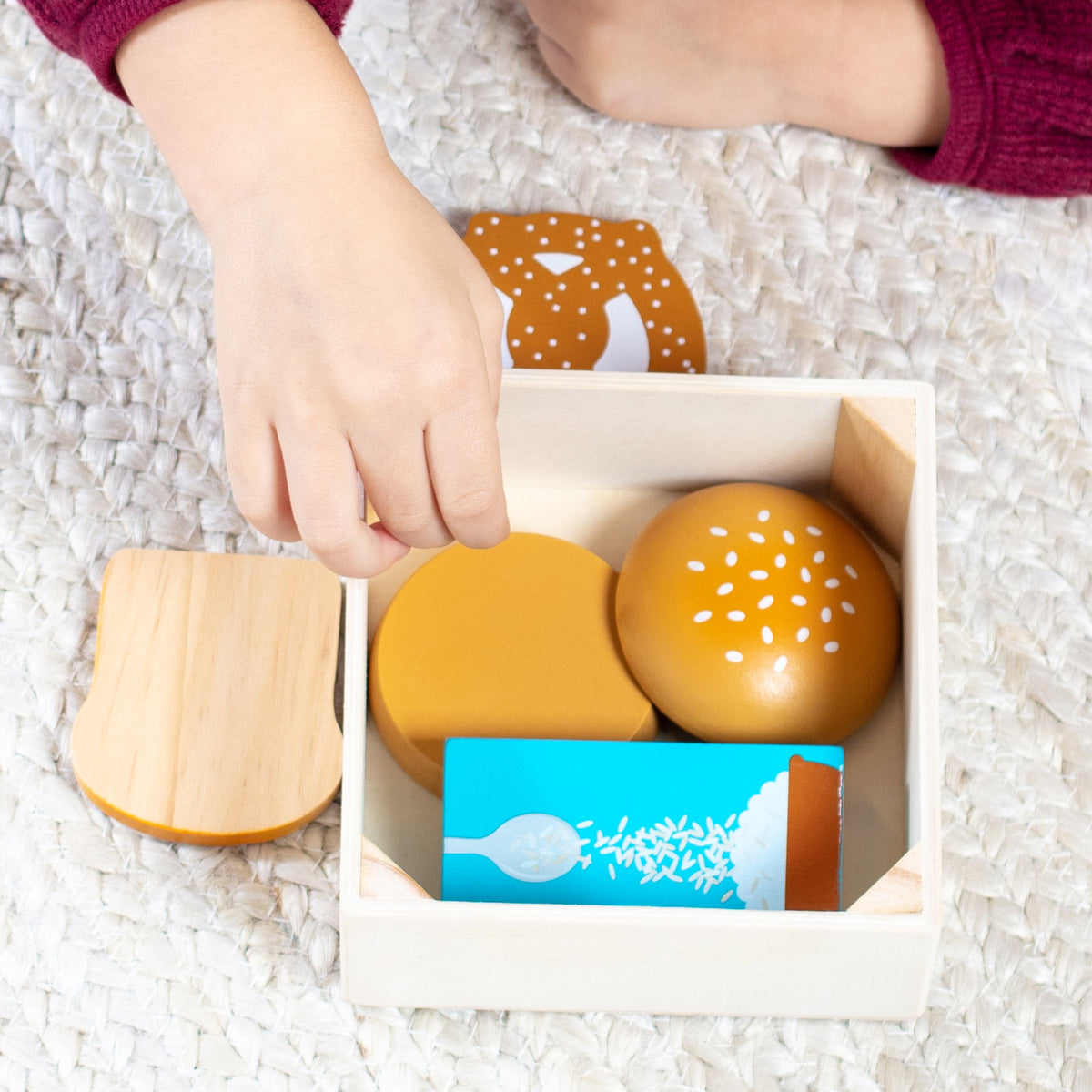 Wooden Food Groups Play Set – Grains W7