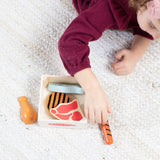 Wooden Food Groups Play Set – Protein E0