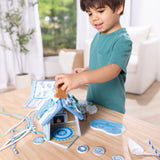 Wooden Gingerbread House Play Set – Winter Frost N5