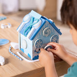 Wooden Gingerbread House Play Set – Winter Frost N5