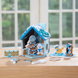 Wooden Gingerbread House Play Set – Winter Frost N5